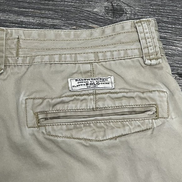 Polo Ralph Lauren Men's Gellar Fatigue Shorts Men's Size 32 Cargo Tan - Picture 9 of 16